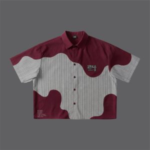 24 Milli Heritage Stripe Shirt – Wine Edition