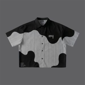 24 Milli Classic Stripe Shirt – Monochrome Edition