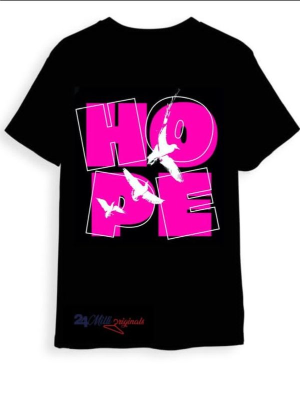 Black Polo – “HOPE” Bold Edition